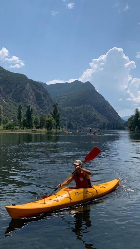 Alquiler Kayak en el Pirineo de Lleida - Individual: 30min en Lago La Torrassa
