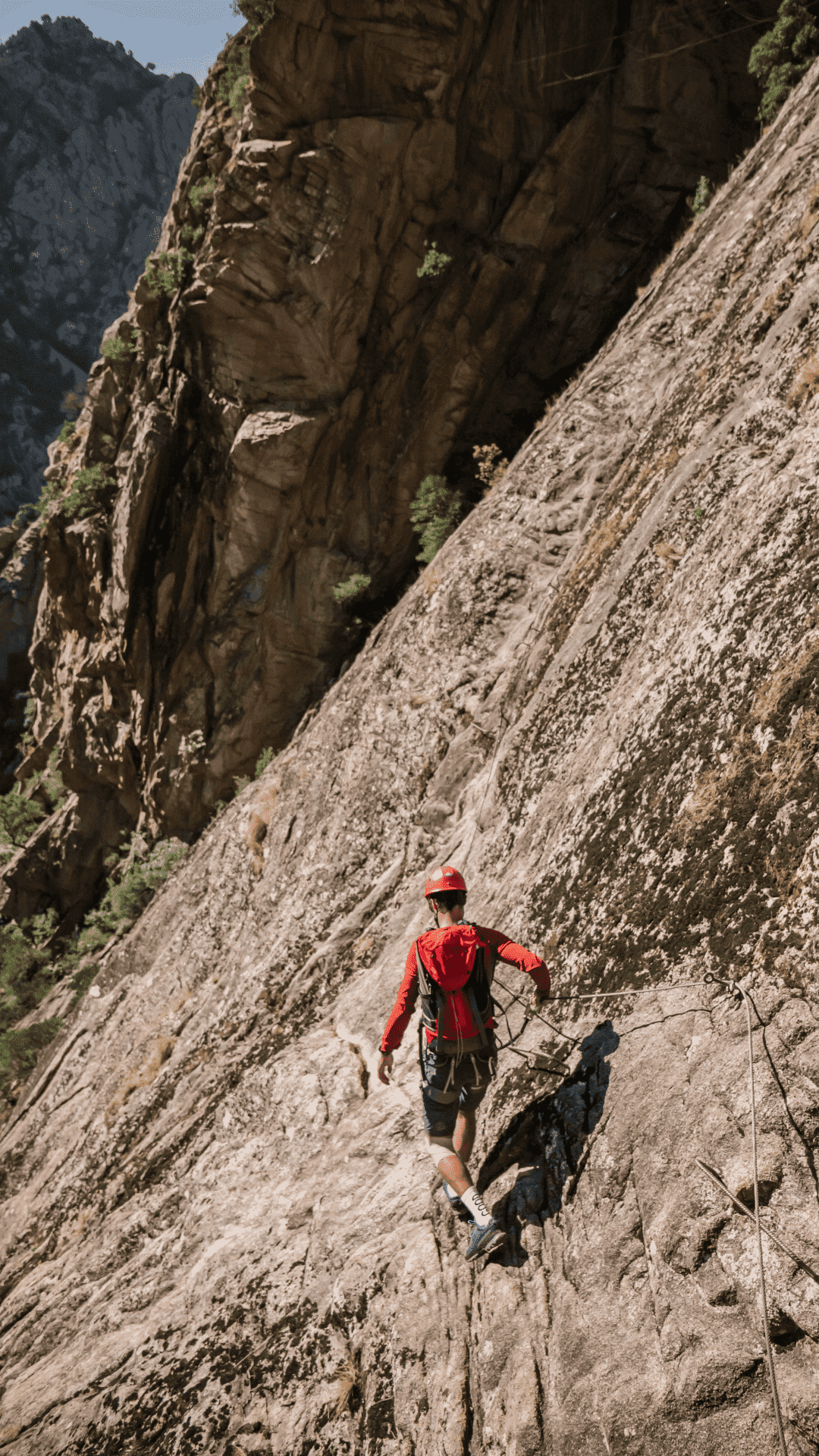 Cantabria: Via ferrata El Torreón in Lierganes level K4