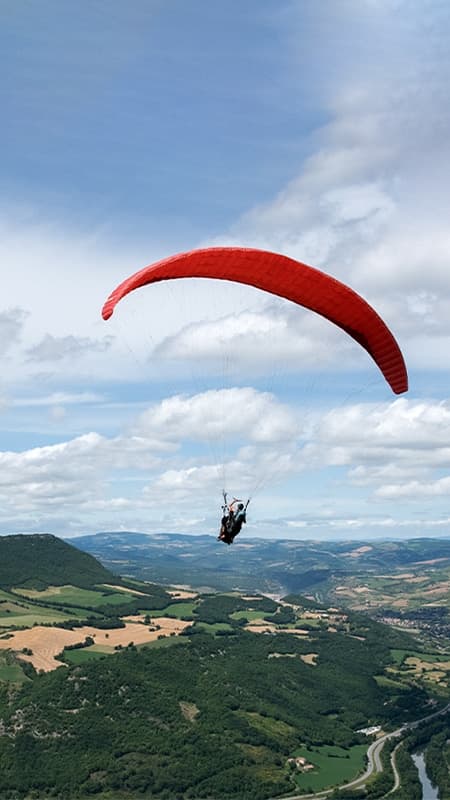 Midi-Pyrenées: Vol clàssic de 20 min a la vall de Millau a França