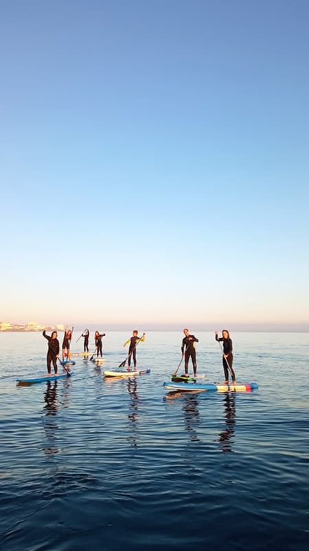 2h Ruta Guiada de Paddle Surf al Amanecer en Fuengirola: Costa del Sol