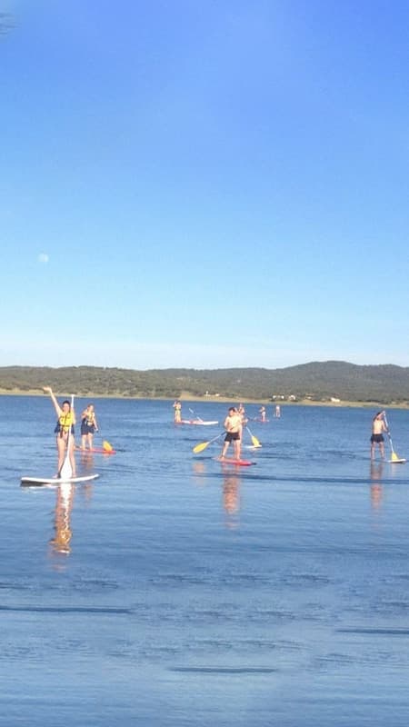 1h Alquiler Tabla de Paddle Surf en el Embalse de Aguijón: Badajoz