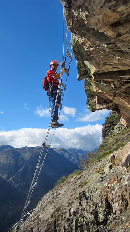 Via Ferrata Poi d’Unha K4 a la Val d’Aran: Pont de Suert