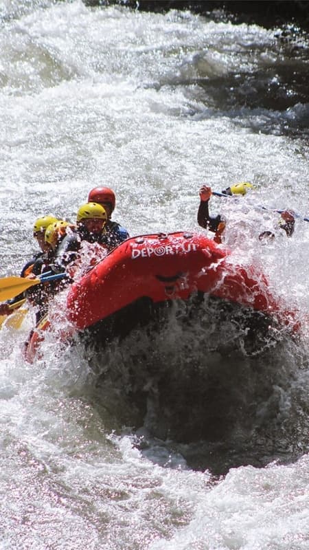 Rafting de Les a Pont de Rei - Val d’Aran