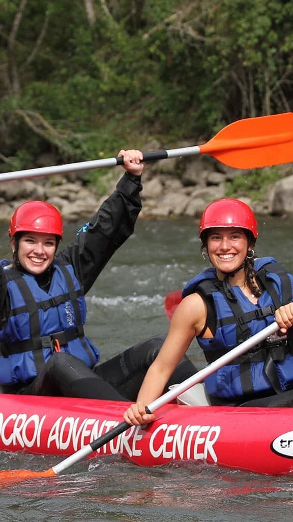 Open Kayak de Baén a Collegats tramo 14km - Pirineos