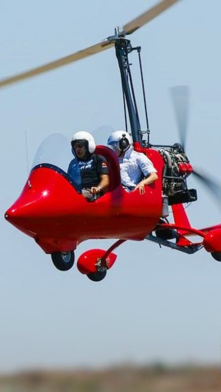 Autogiro Flight 30min in Madrid