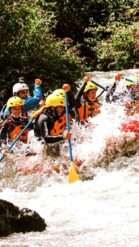 Rafting Val d’Aran de Las Bordas a Bòssost