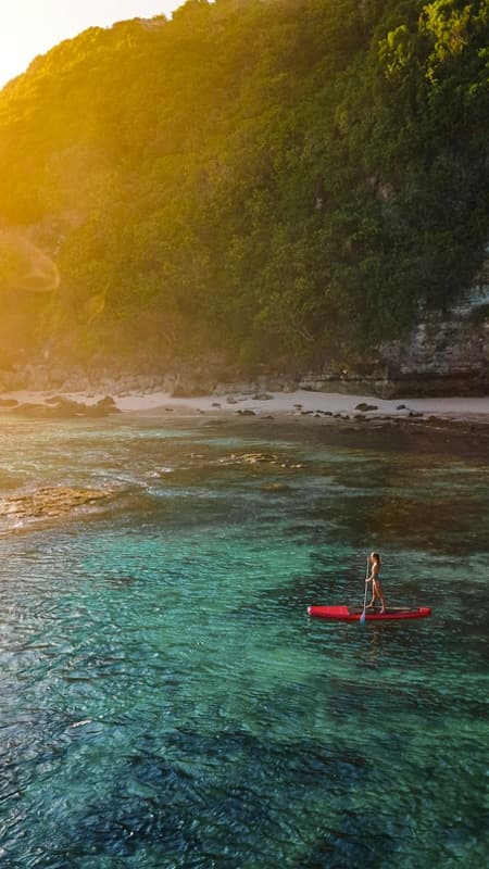 Menorca: Paddle surf rental in Cala Torret