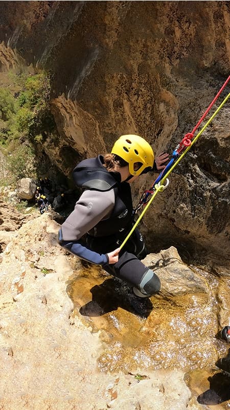 Descenso del Barranco Río Verde de 8h en Granada: Nerja