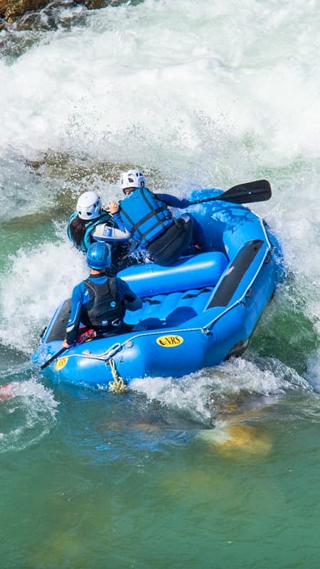 Rafting y kayak o puenting o barranco en Murillo de Gállego, Pirineo Aragonés
