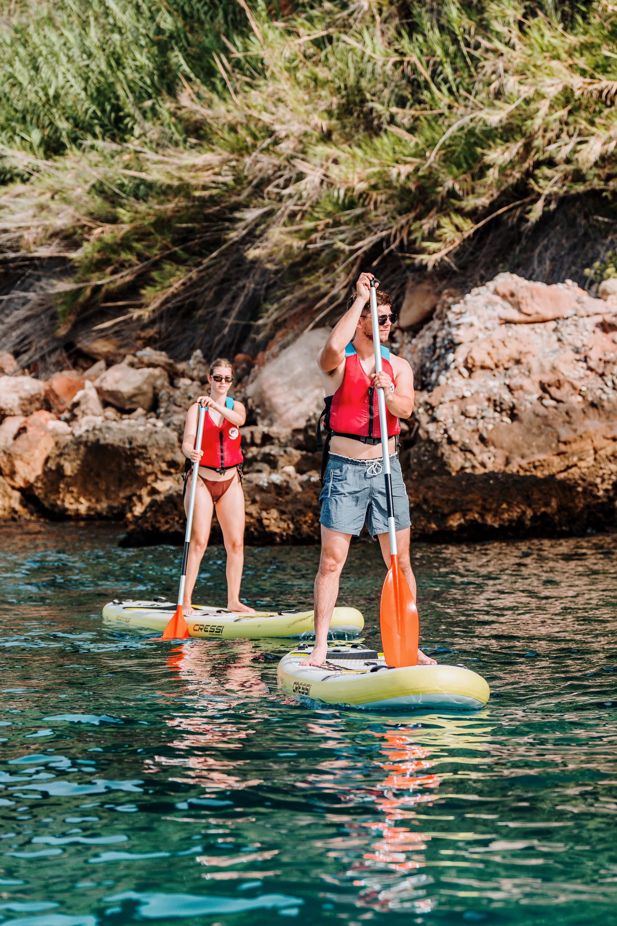 Combo Multiaventura en Nerja — Kayak guiado + Paddle Surf libre