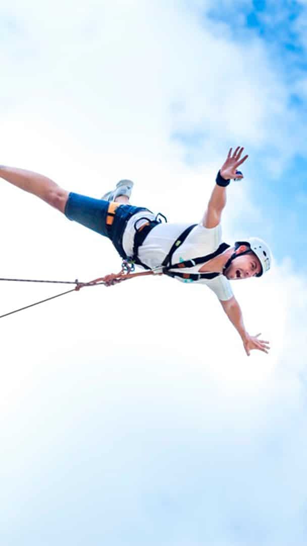 Puenting en Murillo de Gállego: salta sobre el río Gállego