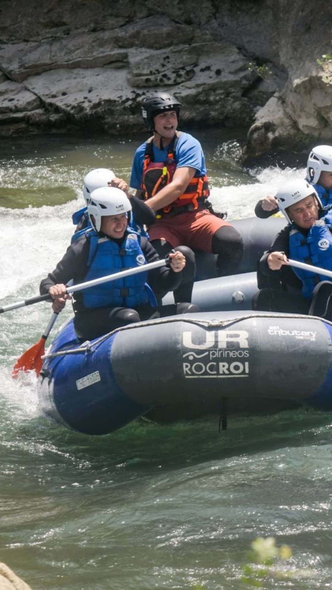 COMBO Rafting + Saut à l'élastique depuis un pont (Puenting) sur le fleuve Gállego : Des Rapides au Saut à Huesca