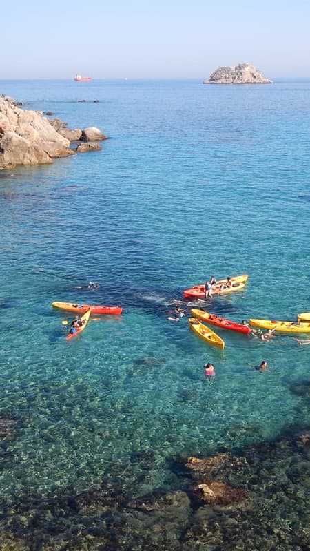 Sierra De La Muela, Cabo Tiñoso et Roldán : kayak de mer dans le parc naturel