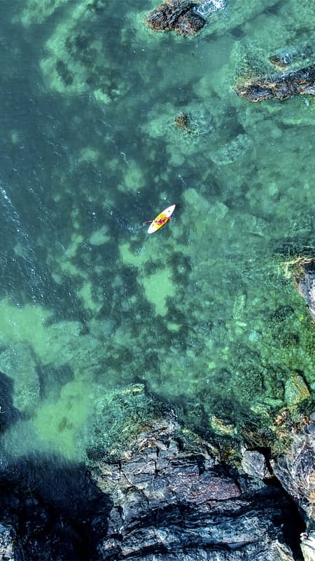 Excursión guiada en kayak y snorkel a la Cova des Pont en Menorca