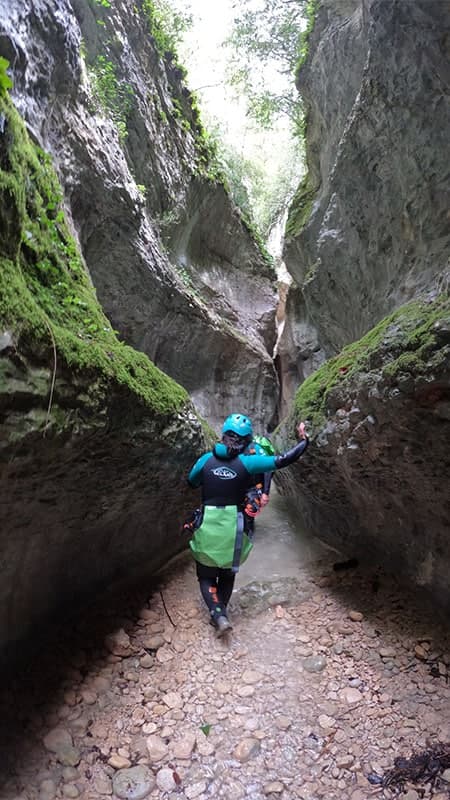 Canyon du Fornocal : descente technique 5h30 dans le secteur oriental de la Sierra de Guara