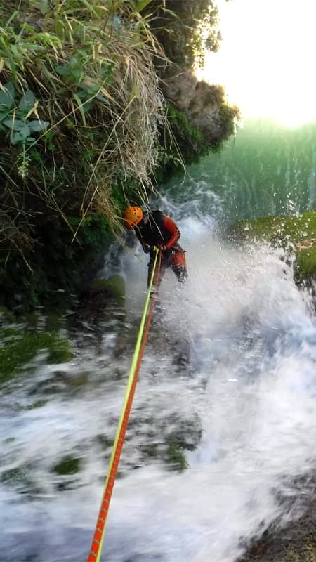Barranco Pozo de las Palomas de 4h Nivel Intermedio en Teruel, Bajo Aragón