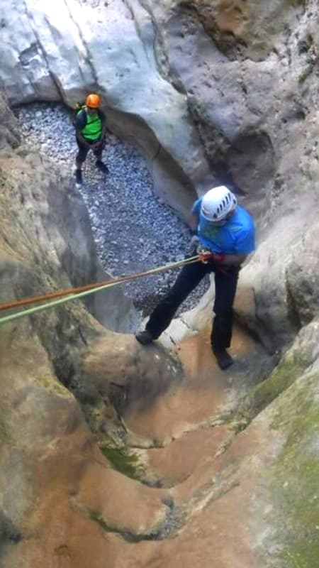 Barranc sec de Villarosario de 5h Nivell Intermig a Teruel, Baix Aragó