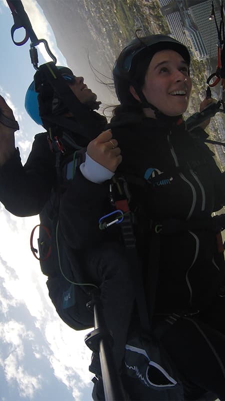 Vol extrem en parapent de 20min a prop del Parc Nacional del Teide