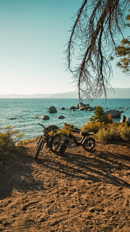 8h Alquiler de Bicicletas Menorca - E Bike en Cala Torret para descubrir la isla de Menorca