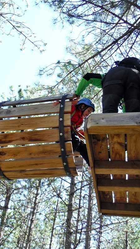 Family multi-adventure circuit in Teruel, Lower Aragon
