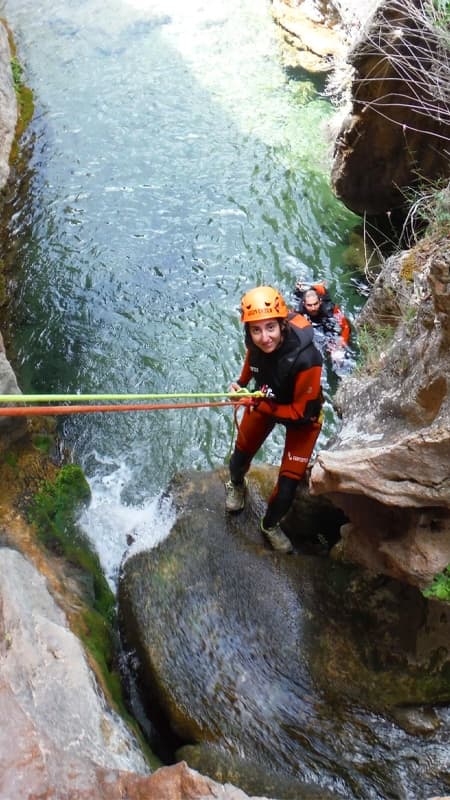 Canyoning Amanaderos 5h Expert Level in Teruel, Lower Aragón