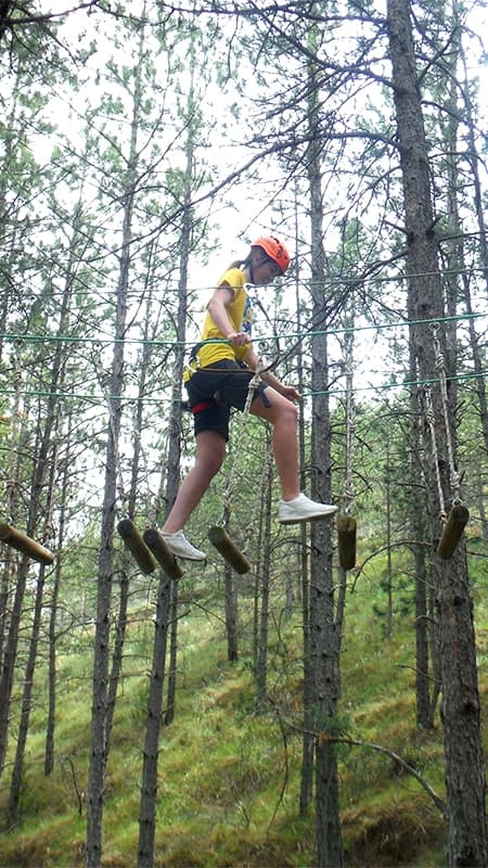 Family multi-adventure circuit in Teruel, Lower Aragon