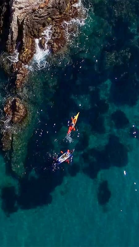 Sierra De La Muela, Cabo Tiñoso and Roldán: Guided kayak tour and touristic tour in the Cueva del Gigante