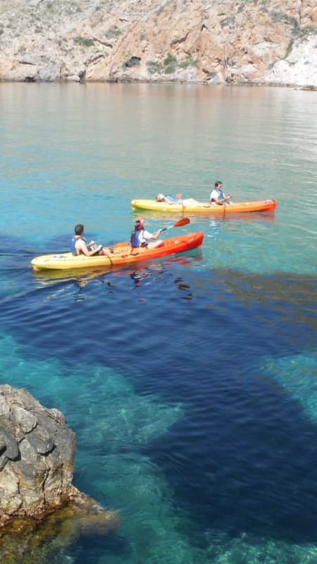 Sierra De La Muela, Cabo Tiñoso et Roldán : kayak de mer dans le parc naturel