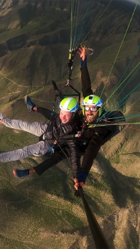 Parque Nacional del Teide: Paragliding flight Izaña high mountain of 40min in Tenerife