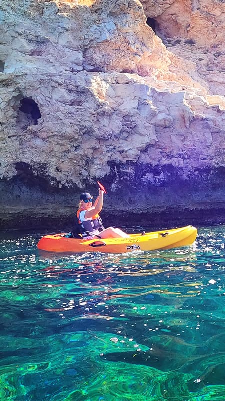 Platja de La Fabriquilla: Excursió guiada amb caiac i snorkel de 3h al Parc Natural