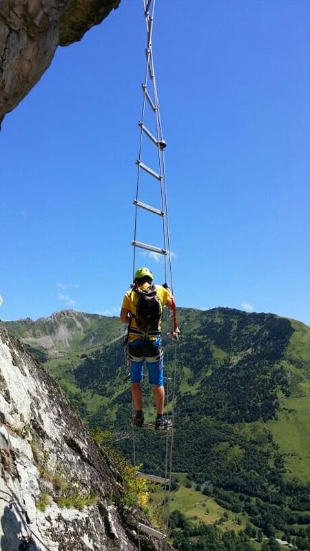 Vía Ferrata Poi d’Unha guiada – Val d’Aran | Nivel Aventura (K4)