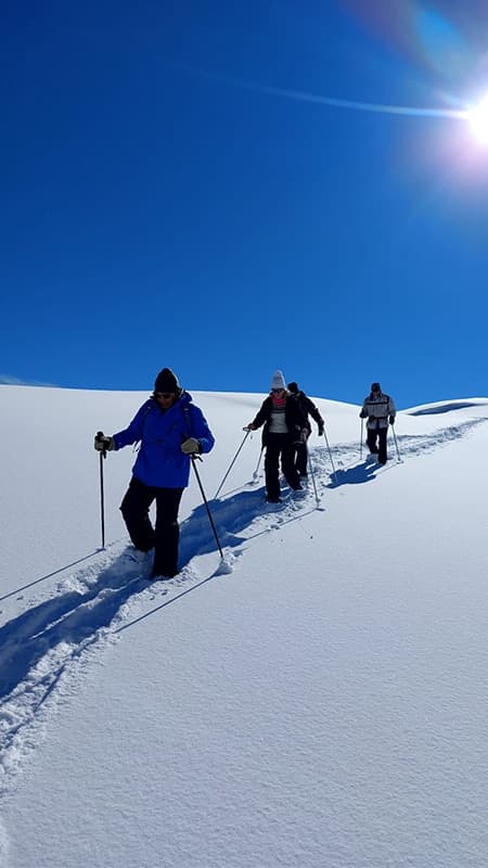 Vallée de Tena : Itinéraire guidée en raquettes de 2h30 à Huesca