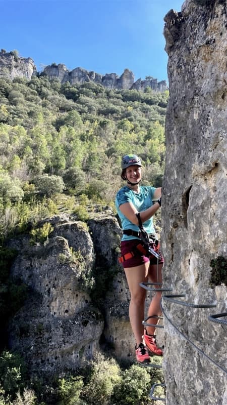 Cuenca: Via Ferrata de Priego level K3-K4