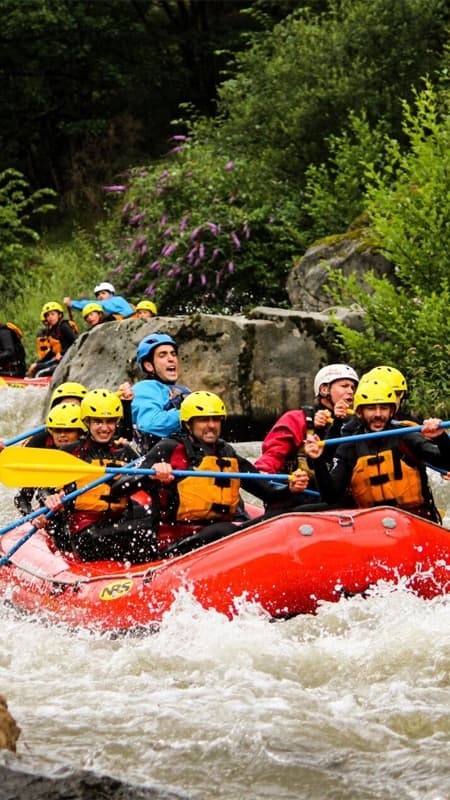 Rafting Val d’Aran de Las Bordas a Bòssost