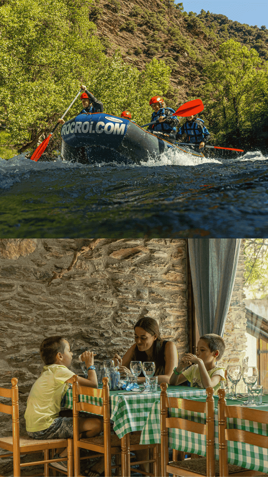 Rafting Llavorsí–Montardit con comida | Medio día Noguera Pallaresa