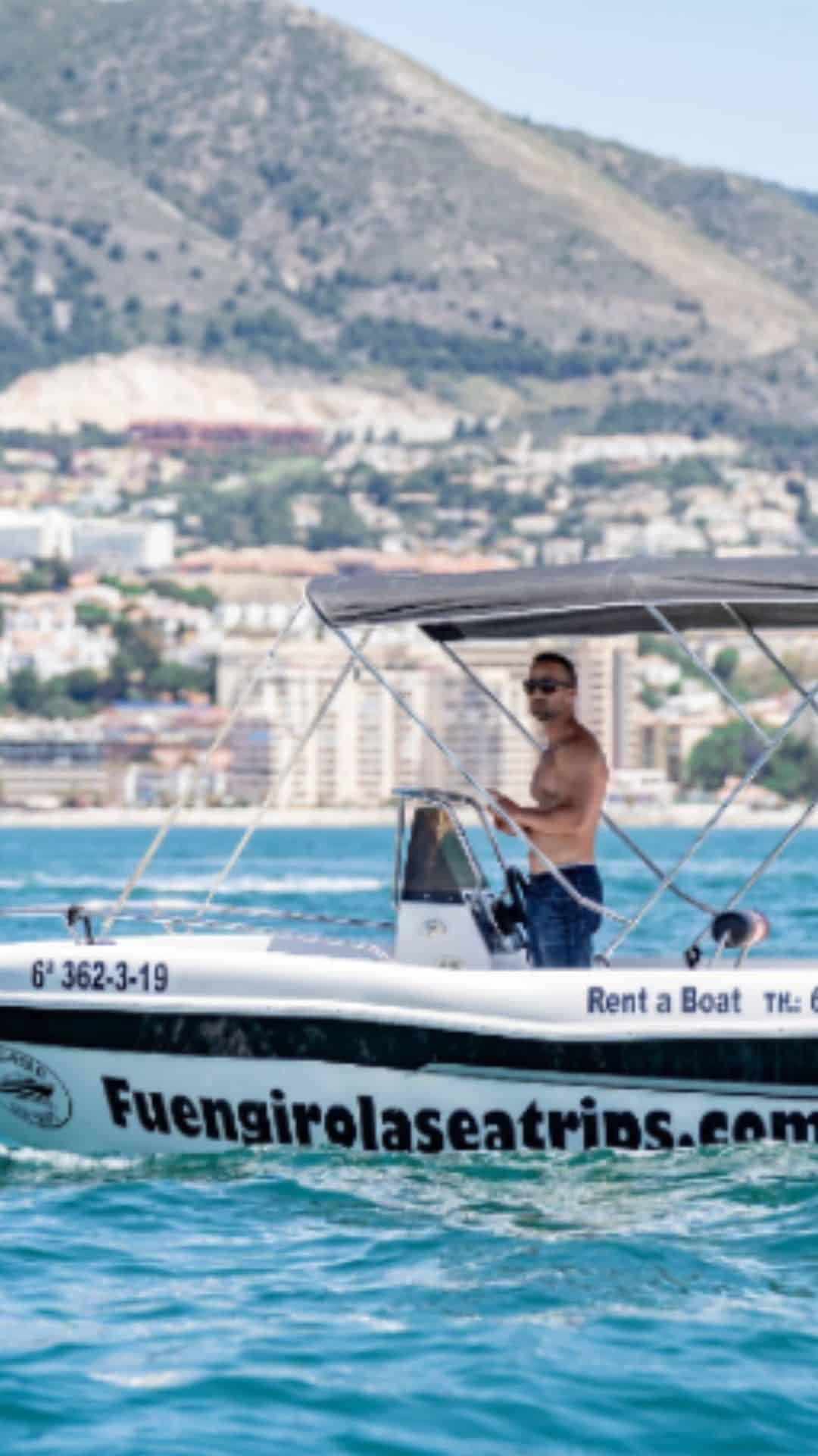Alquiler de barcos sin licencia en Fuengirola, Málaga