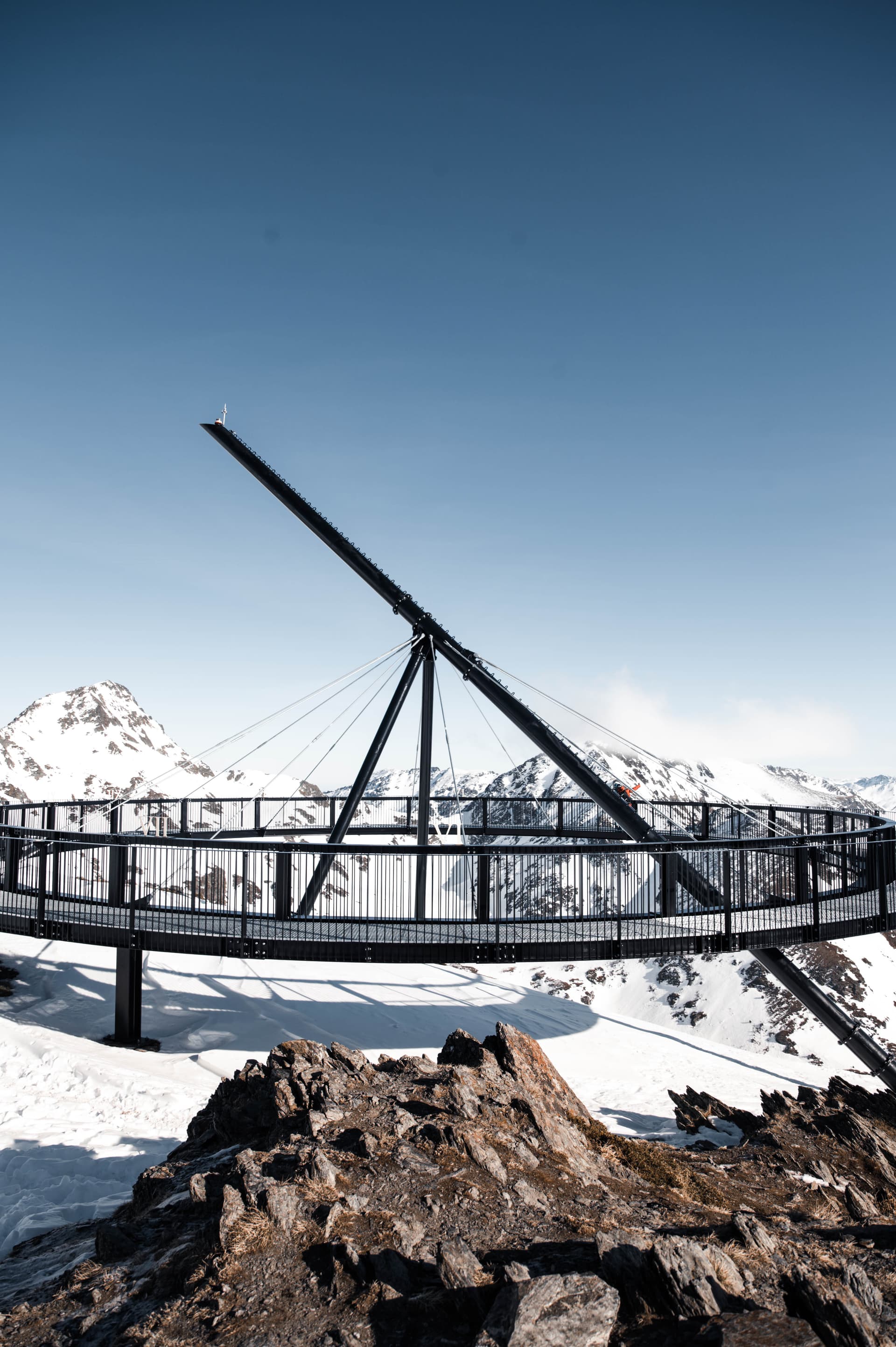 Andorre : Excursion en raquettes de 2 h au Belvédère Solaire de Tristaina – Ordino Arcalís