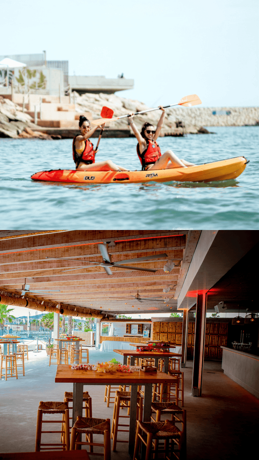 Beach Day Silver Vilanova — Location nautique 2h + Déjeuner au bord de la plage