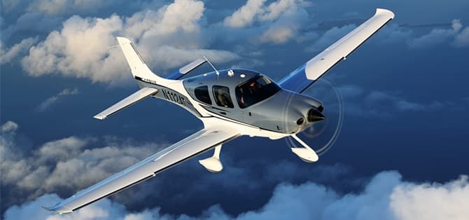 Light aircraft flights