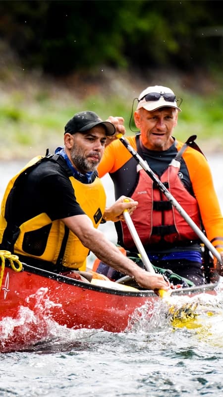 Llac d'Istan: Ruta guiada amb canoa o caiac a Marbella, Màlaga