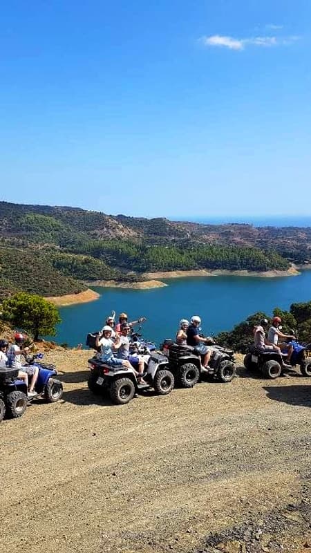 Marbella: Tour guiat amb quad a Màlaga