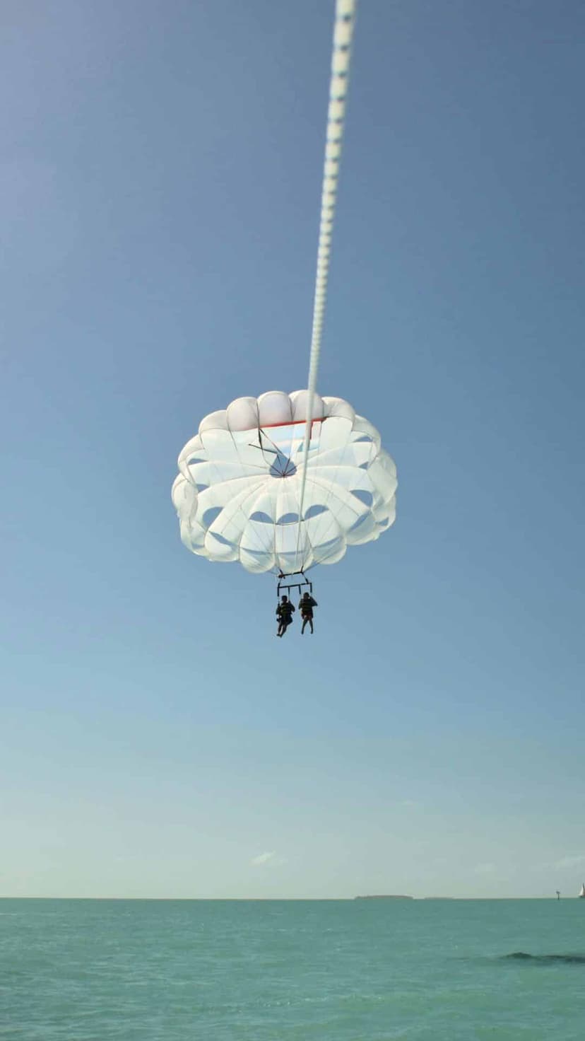 Parasailing a Fuengirola, Màlaga