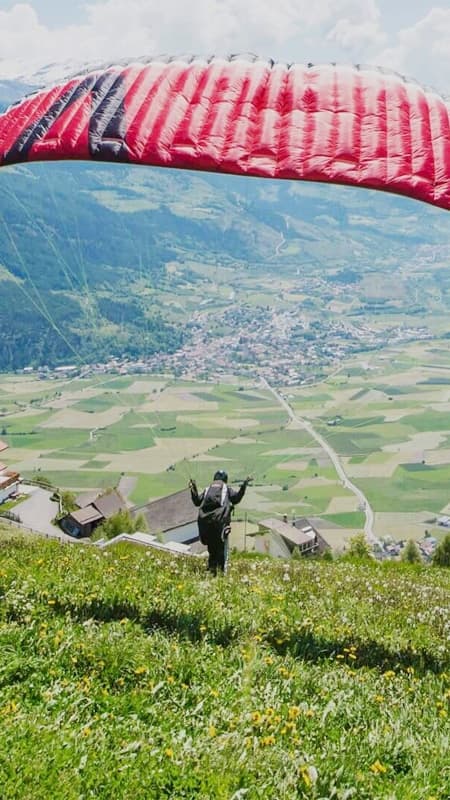 Valencia: Vuelo 'Bautismo' al parapente de 30min