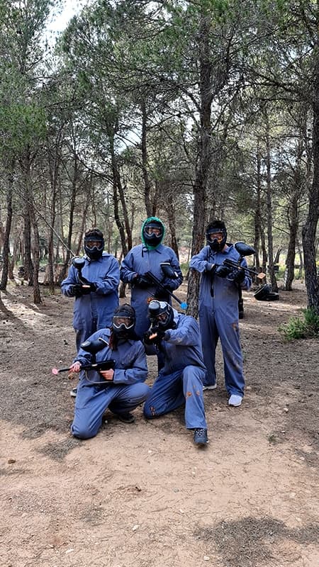 Paintball Venta del Moro · Campo Outdoor para Grupos en Valencia (hasta 100 personas)