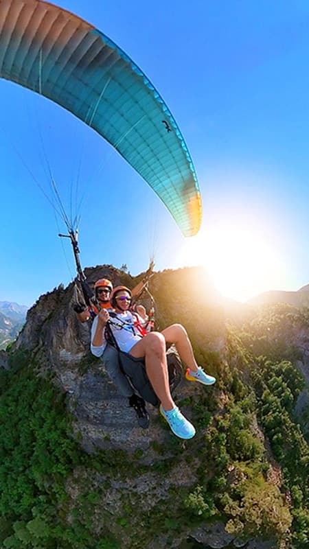 Vall de Tena: Parapent de 15' de vol amb video 360º