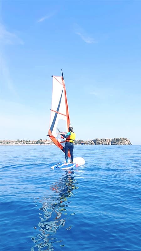5h Curso de Windsurf Granada en Salobreña