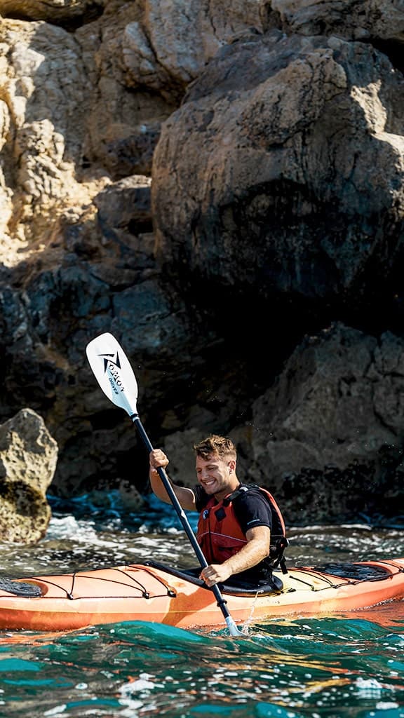 Lloguer Caiac a Vilanova i la Geltrú Individual (4h) - Parc Natural Garraf