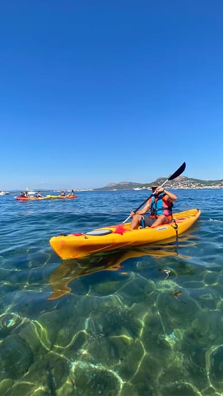 Ruta guiada en caiac a les Illes Medes des de L'Estartit