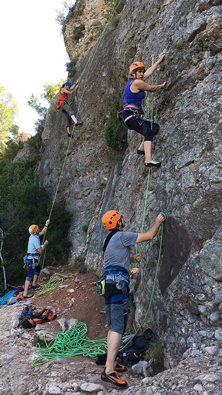Climbing in Montserrat Beginners Level : Barcelona