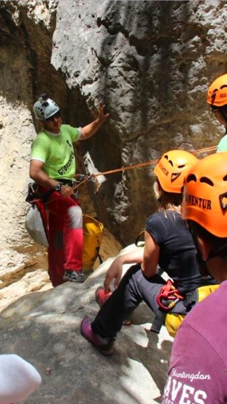 Barranco seco de Villarosario de 5h Nivel Intermedio en Teruel, Bajo Aragón